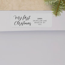Mi Primer Navidad Dirección de Retorno Moderna