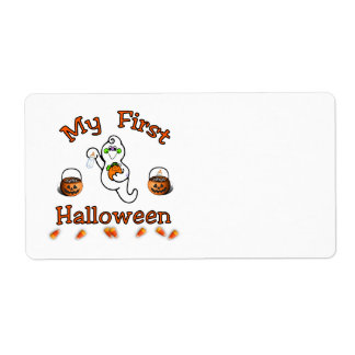 Etiqueta Mi primera Halloween