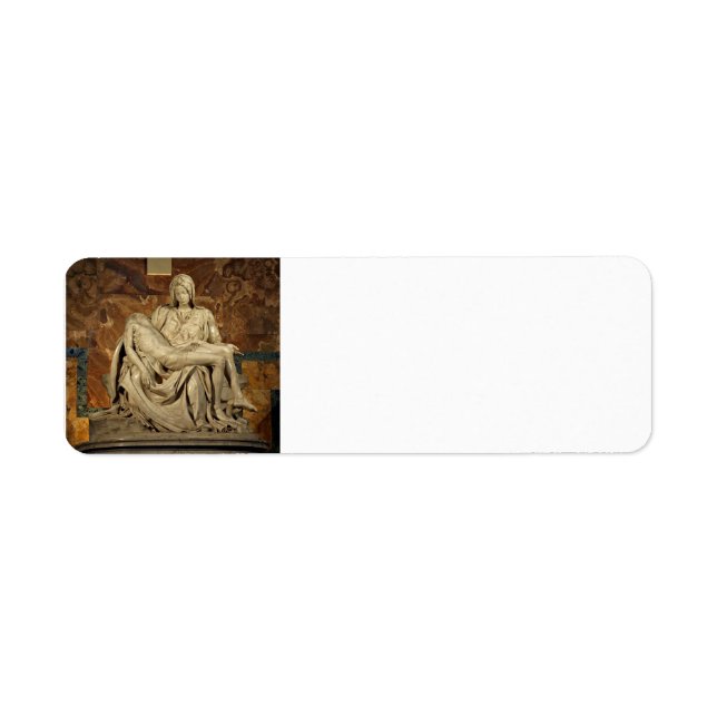 Etiqueta Michelangelo-Pieta (Frente)