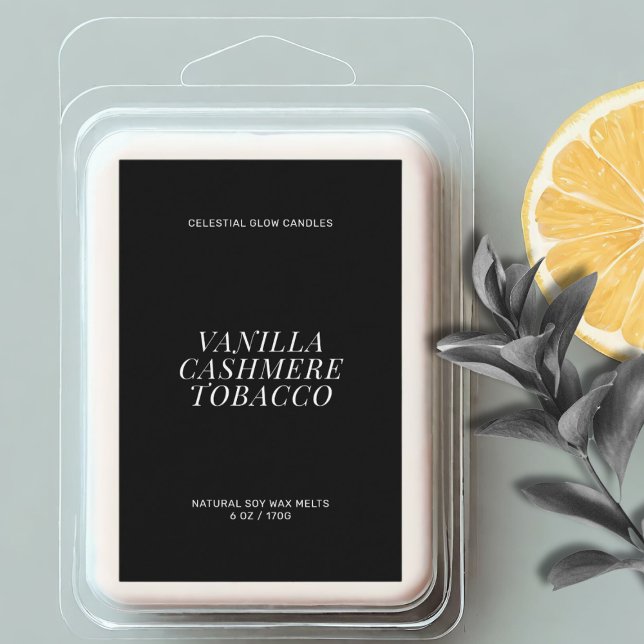 Etiqueta mínima de fusión de cera moderna (Subido por el creador)