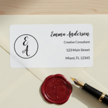 Minimal Modern Monogram