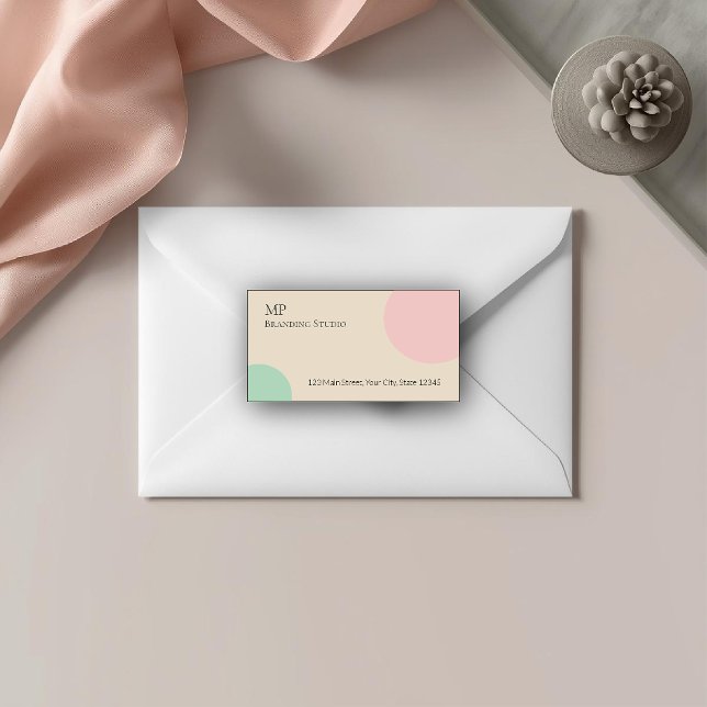 Etiqueta Minimalist Pastel Branding Design (Subido por el creador)