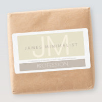 Minimalista moderno | Tonos de la Tierra de los to