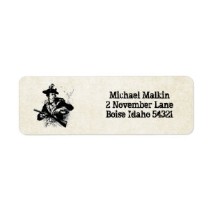 Etiqueta Minuteman de guerra revolucionaria