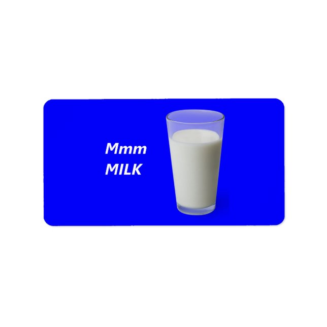 Etiqueta Mmm MILK (Frente)