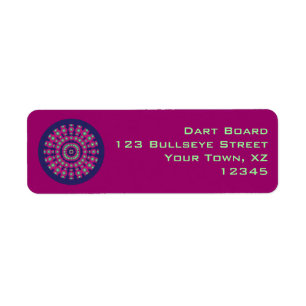 Etiqueta Mod Dartboard