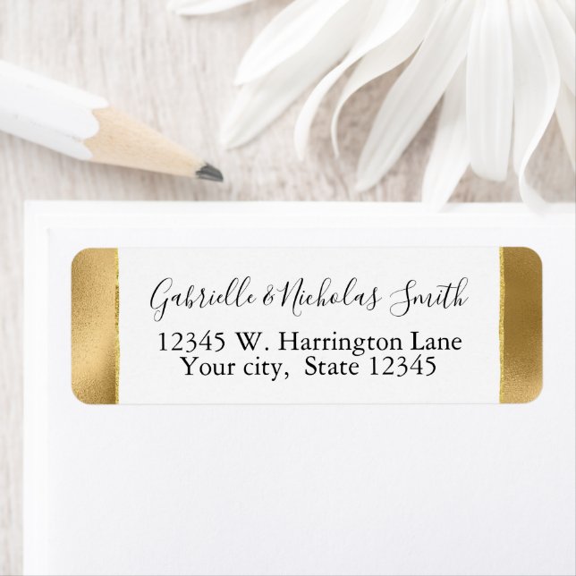 Etiqueta Moda Glam Gold (In situ)