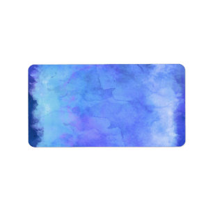 Etiqueta Modelo azul verde azulado violeta de la textura de