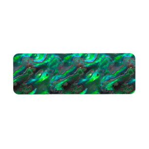 Etiqueta Modelo verde azulado de la foto de la textura