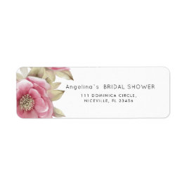 Etiqueta Modern Bride Shower Sticker