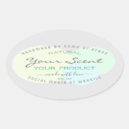 Etiqueta moderna de envasado de producto con círcu