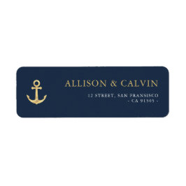 Etiqueta moderna de la dirección marítima