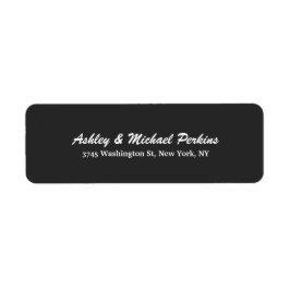 Etiqueta Moderna familia de guion creativo gris