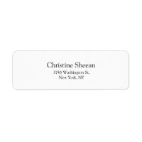 Moderna Llanura Blanca y Negra Elegante