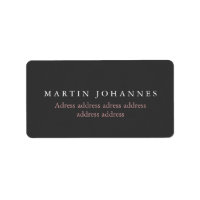 Moderna Llanura Minimalista Elegante Gris
