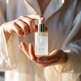 Etiqueta moderna Minimalista de frasco de 1 OZ par