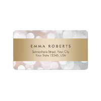 Moderna Plata Sparkles Gold Stripe Elegante