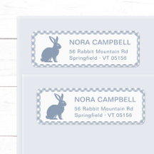 Moderno Conejo Azul Dusty Dirección de Regreso de