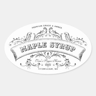 Etiqueta modificable de desplazamiento con forma a