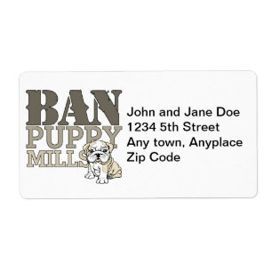 Etiqueta Molinos del perrito de la prohibición