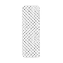 Etiqueta Monochrome Geometric Texture|Seamless Diamond Look