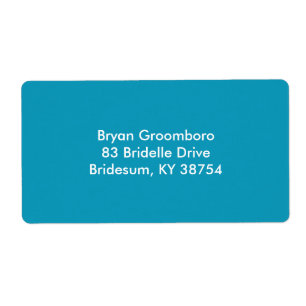 Etiqueta Monocromo duradero