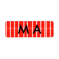 Monograma simple añada su letra de nombre man mini