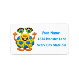 Etiqueta Monster Fiesta