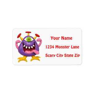Etiqueta Monster Fiesta