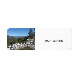 Etiqueta Montañas de Sierra Nevada