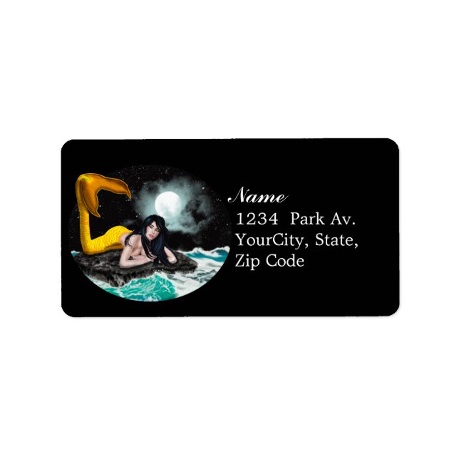 Etiqueta Moon Tide Mermaid Labs 2 (Frente)