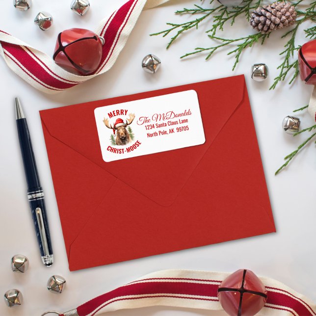 Etiqueta Moose, Navidades divertidos y divertidos de Feliz  (Subido por el creador)