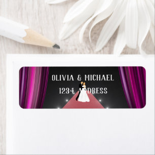 Etiqueta Moqueta roja en cortinas del teatro