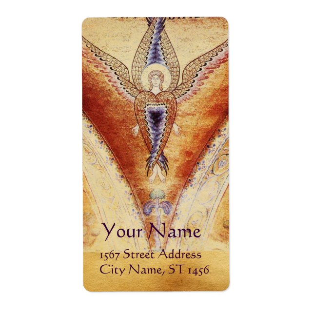 ETIQUETA MOSAIC ANGEL (Frente)