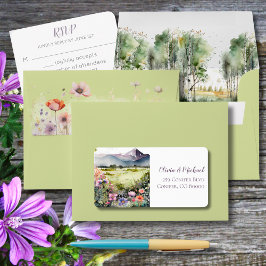 Etiqueta Mountain Thyme Wildflower Mailing Address