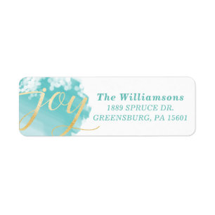 Etiqueta Movimiento azul de la pintura de la acuarela de la