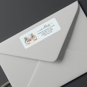 Etiqueta Movimos la dirección de retorno de la Invitación m