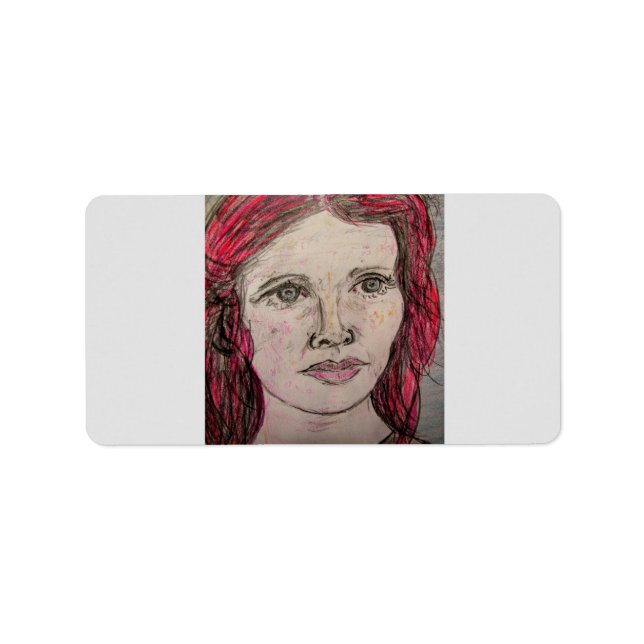 Etiqueta Mujer nórdica (Frente)