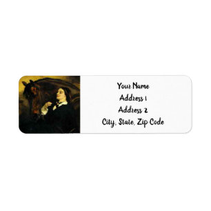 Etiqueta Mujer y caballo