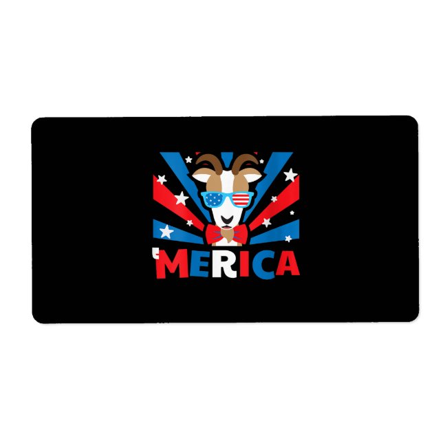 Etiqueta Mujeres Merica Goat (Frente)