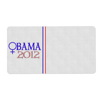 ETIQUETA MUJERES POR OBAMA