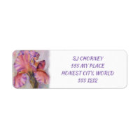 MULTI COLORED IRIS FLORAL