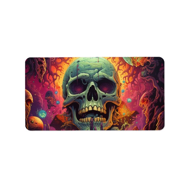 Etiqueta Mundo surrealista (Frente)