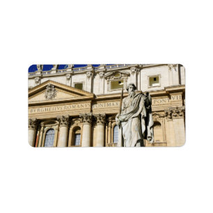 Etiqueta Museo del Vaticano