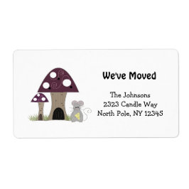 Etiqueta Mushrooms New Home Address