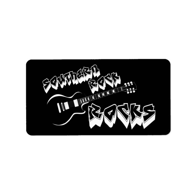 Etiqueta Música de rock del sur (Frente)