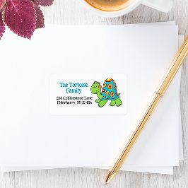 Etiqueta Música musical de Tortuga colorida