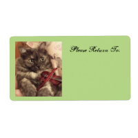 Musical Cat Label by RoseWrites