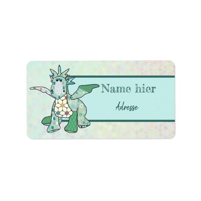Etiqueta Mustermixdrache (Frente)