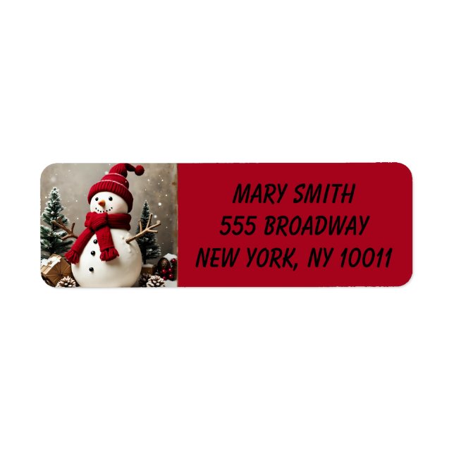 Etiqueta My Christmas  (Frente)